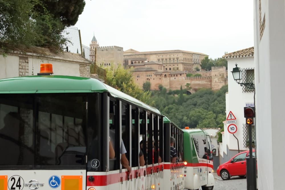 Granada City Tour Hop on Hop off Tourist Train - 1 Day